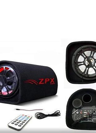 Активный сабвуфер zpx zx 10 sub в автомобиль со встроенным усилителем