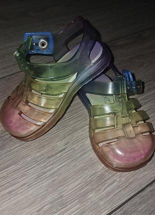 Детские босоножки next jelly sandals, р. 20-21