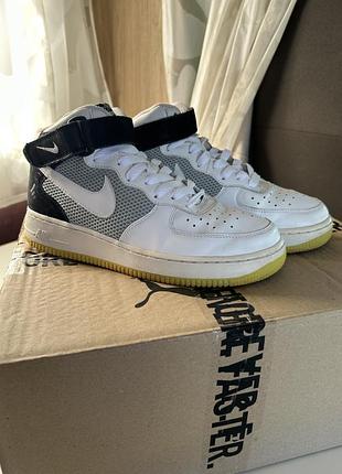 Кросівки nike air force 1 mid шкіра стан хороший 40,5(25,5 см) 1250грн