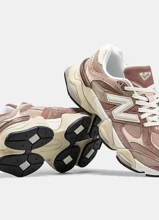 Жіночі кросівки new balance 9060 brown beige 36-37-38-39-40-41