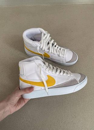 Кросівки nike blazer mid 77 vintage yellow. sale