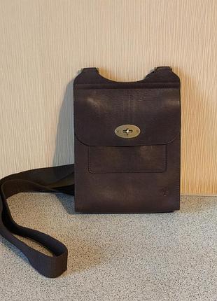 Великолепная сумка-мессенджер от mulberry.