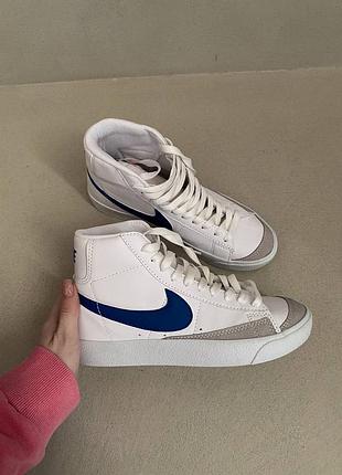 Кросівки nike blazer mid 77 blue. sale
