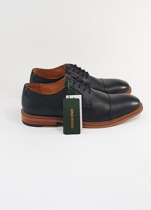 Черные туфли gino rossi 42 27.5 см 8 uk черные