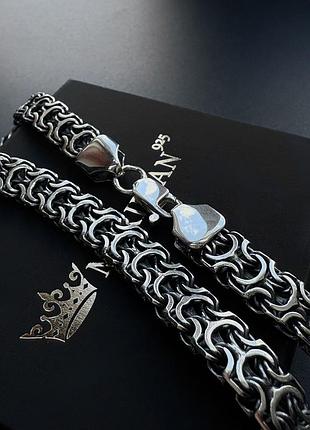 Серебряная цепочка meridian 925 пробы рамзес 5129