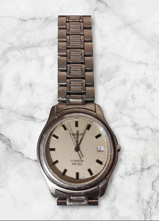 Швейцарський годинник tissot pr 50 titanium (сапфір)