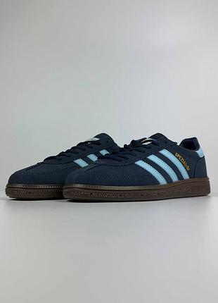 Кросівки чол. adidas spezial - чорні, сині, сірі - 41-45