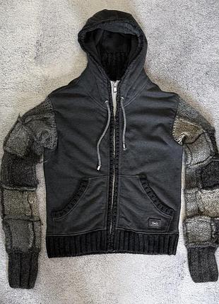 Архівне худі d&g dolce & gabbana patchwork fw2008 m оригінал made in italy