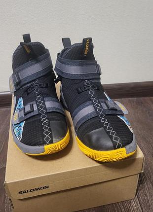 Кросівки баскетбольні/повсякденні/ для стилю nike lebron soldier 13 flyease gs 'graffiti'