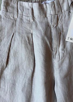 Лляні брючки  zara 2