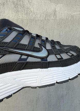 Nike p - 6000 black white