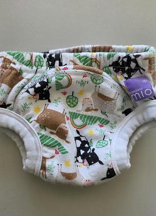 Багаторазові тренувальні трусики bambino mio 1-2 г 80-86-92 см для привчання до горщика