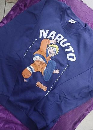 Утеплений  світшот naruto 122-128