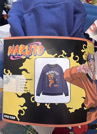 Утеплений  світшот naruto 122-128 2
