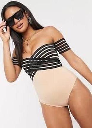 Суцільний жіночий купальник від бренду asos