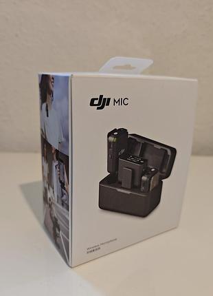 Dji mic 2tx+1rx charging case микрофон