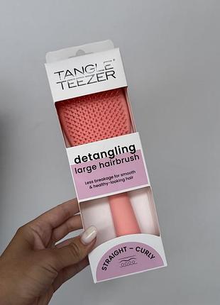 Щітка для волосся tangle teezer ultimate detangler large salmon pink (5060926684512)