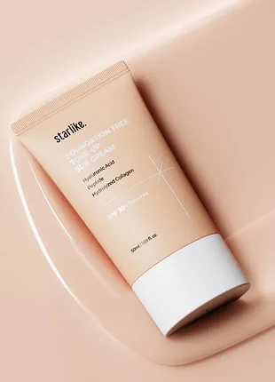 Starlike foundation-free tone up sun cream 50ml