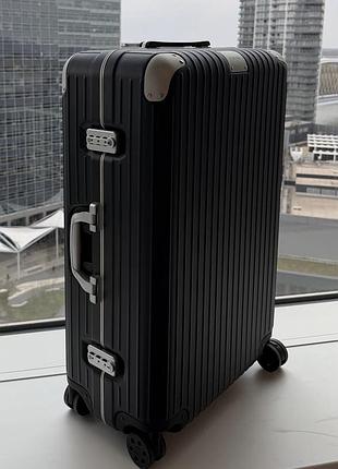 Валіза rimowa hybrid check in l матова чорна/чемодан rimowa mathe black