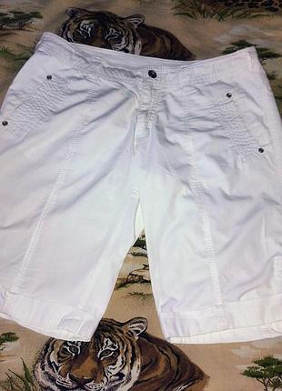 Белые хлопковые шорты blue motion с  р. 38 (s-m) casual