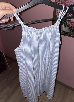 🩵🤍літня сукня для дівчинки 146-152 h&m
