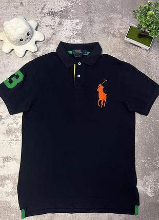 Чоловіче polo ralph lauren big pony,темно синього кольору,розмір м,ціна 700грн