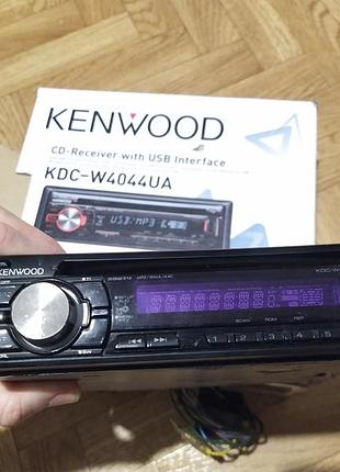 Kenwood kdc-w4044ua авто магнитола usb