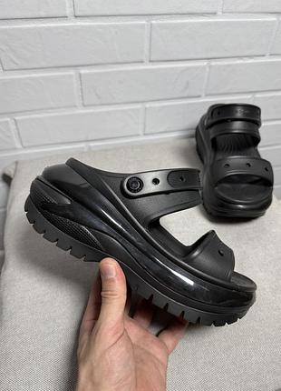 Crocs оригінал жіночі шльопанці босоніжки на платформі розмір w7 37 24см