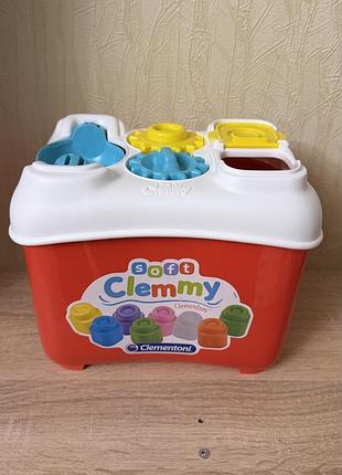 Мʼякий сортер конструктор clementoni