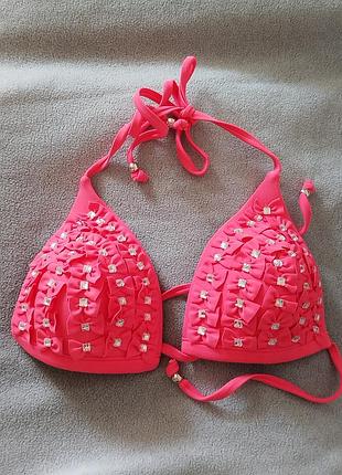 Розовый купальник, верхняя часть.river island.