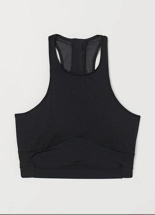 Топ жіночий спортивний купальний h&m  чорний xl.