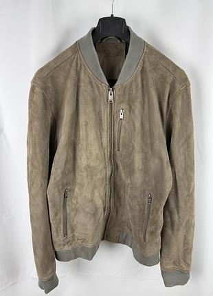 Замшевая куртка selected homme