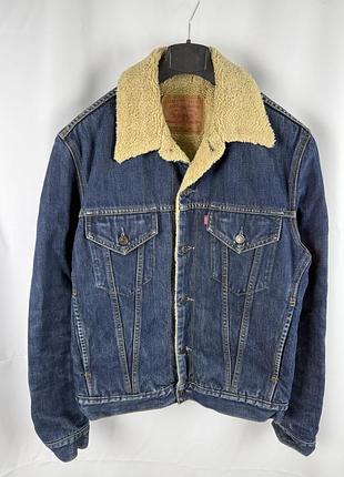 Джинсовая шерпа levis