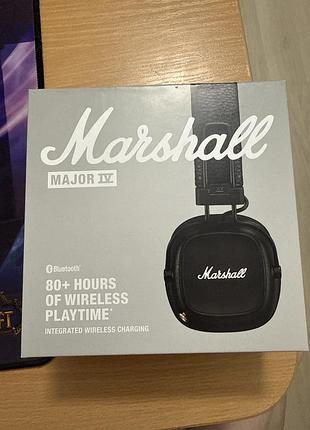 Навушники marshall major iv bt black