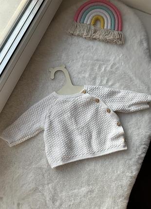 Классная кофточка zara, белая кофточка, распашенка