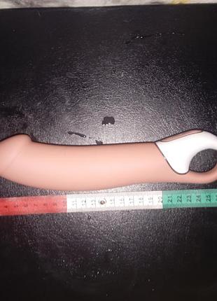 Вібратор satisfyer vibes master телесного кольору 2