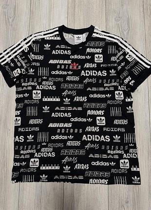 Чоловіча футболка adidas full print round tee