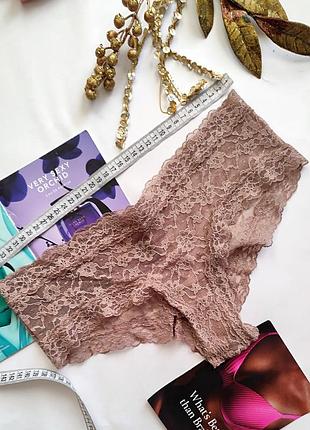 Ажурні трусики victoria's secret m l 40 38