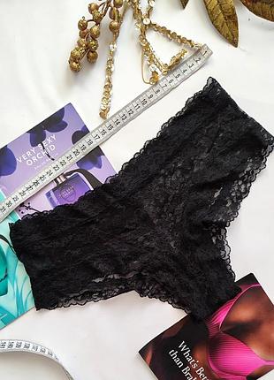 Ажурні трусики victoria's secret m l 40 38