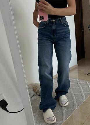 Джинси фасону wide leg h&amp;m