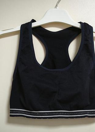 Спортивный топ для девочки, 128-134 г