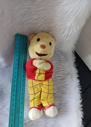 Вінтажний плюшевий ведмідь руперт rupert bear мішка ведмедик