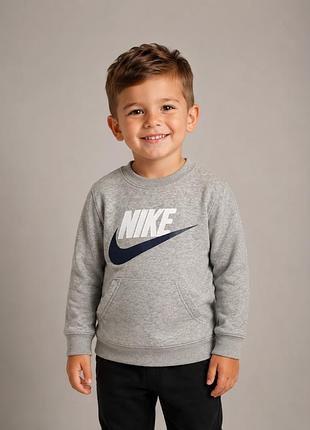 Світшот nike сірий , 4-5 років 104-110 см