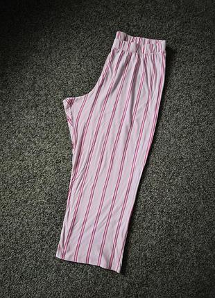 Женские пижамные брюки в полоску