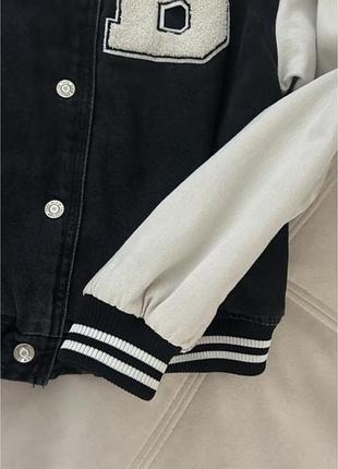 Джинсова куртка zara 6