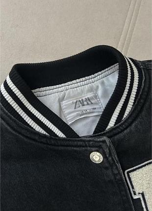 Джинсова куртка zara 4