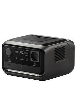 Зарядна станція ecoflow river 3 plus wireless efriver3plus-w-eu-cbox з технологією x-boost 1200 вт
