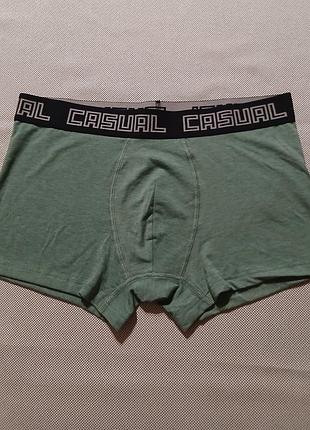 Трусы мужские боксеры tex casual, xl/5, зеленые, камбоджа