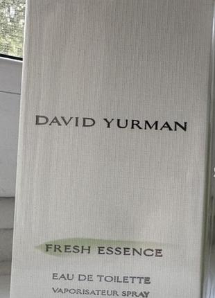 Сама нежность! магический парфюм david yurman fresh essence 100ml абсолютно новый запечатан
