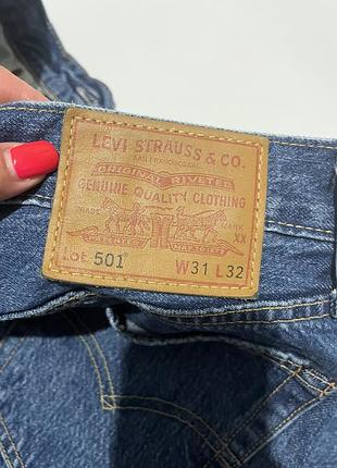 Levis 501 чоловічі джинси левайс 31/32 мужские джинс